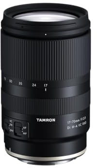 Tamron 17-70mm F/2.8 Di III-A VC RXD Standard Zoom Lens for Canon RF APS-C Mirrorless Cameras