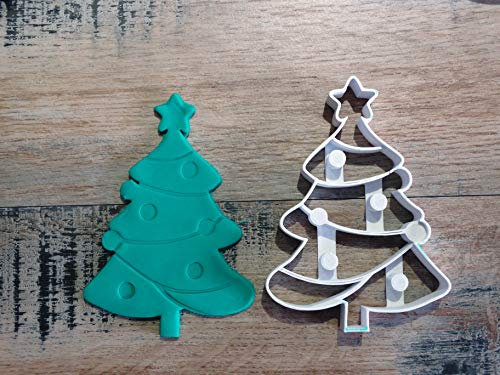 ELACE Emporte Pièce Sapin De Noël, Taille Grand, Emporte Piece Noel Biscuit Pour Décoration Cookies/Biscuit/Gâteau/Pâtisserie
