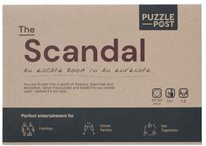 Escape Room In An Envelope | Puzzle Mystery Game | Perfect For Games Night