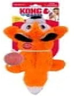 KONG Cozie Pocketz Fuchspuzzle, interaktives Hundespielzeug (mittel)
