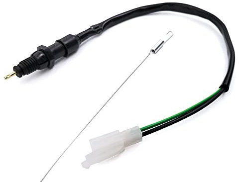 Interrupteur de feu stop arrière de moto avec ressort pour Yamaha Suzuki - Young Wolf - Bouton poussoir - ON-OFF