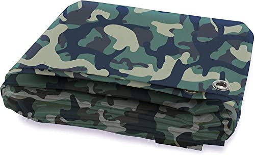 KARATBâche camouflage 100 g/m² – Tapis de tente, protection pour bois, jardin, construction, camping