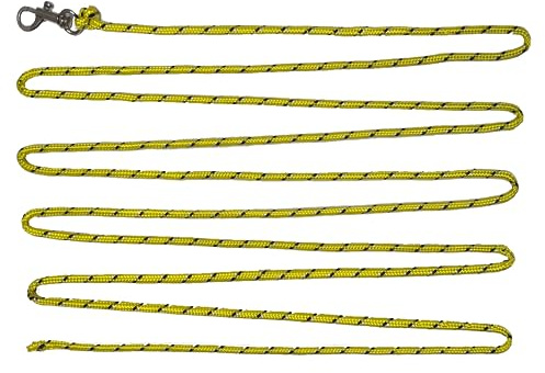 Training Dog® Safety Line 3m, Thin Puppy Training Lead for Small Dogs, Tangle-Free Recall Rope, High Visibility Lightweight Dog Training Leash with Swivel Hook for Obedience & Off Lead Training