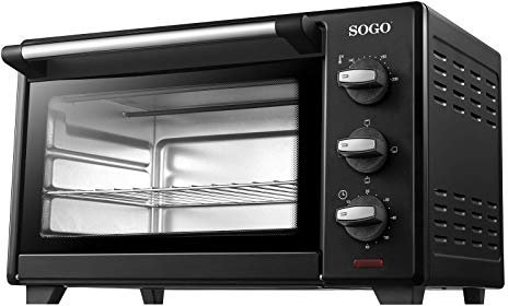 Horno de microondas en plata Tact Premium convección halógena horno ideal para asar, hornear útil