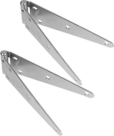 Angoily 2pcs Gate Hardware Heavy Duty Hinge for Door Barn Door Hinge Box Easy to Clean Maintain