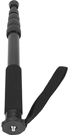 Monopode Robuste, Monopode de Caméra Extensible à 5 Sections de 62 Pouces pour Une Utilisation en Intérieur et en Extérieur