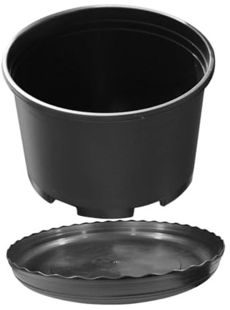 Toddmomy 1juego De De Plástico con Soporte para Jardín Circulación De Aire y Drenaje para De Exterior y Interior