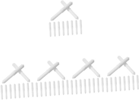 Alipis 50stücke Toilettenpapierhalter Teiliges Aus Kunststoff Und rutschfest Für Badezimmer Und Wc Mit Einzigartigem Achsdesign Für Einfache Papierlängenanpassung