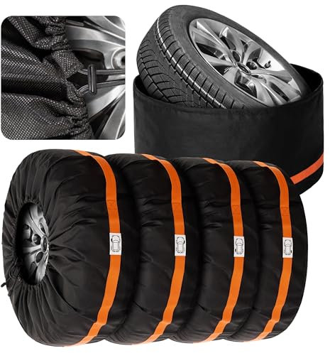 PillowPrim Set Reifentüten Reifentaschen 65x65cm 4 TLG. bis 16 Zoll - Wasserdicht Staubdicht Saisonale Reifenhülle - für sauberen Transport und sichere Aufbewahrung