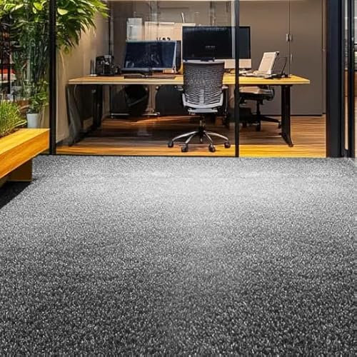 Gazon synthétique de couleur Métropolitain Gris foncé - 20mm - Rouleau de 2m x 25m