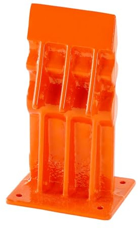 ZELARMAN Kindling Splitter for Wood, Firewood Splitter, Wedge Head Manual Wood Kindling Splitter, Kindling Cracker for Wood Stove Fireplace and Fire Pit, Orange