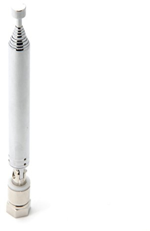 Antenne Radio FM Antenne Chaine HiFi, Ancable Télescopique pour Mini-Récepteur AV Dab AM FM 75 Ohm pour Denon, Roberts,Yamaha, Hitachi, Tivoli Audio, Pionnier, Onkyo Sangean et Bose