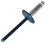Rivets aveugles éclatés tête large 4,8x16 mm RAL 7016 gris anthracite par 100