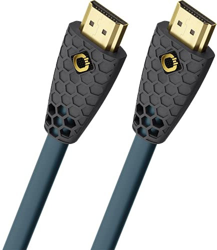 Oehlbach Flex Evolution - Patent Knickschutz - 8K Ultra High-Speed HDMI Kabel - UHD 60Hz 4320p / 4K 120Hz 2160p - 48Gbit/s 21:9 Cinema, Dolby Vision, Dynamic HDR 10+, VRR, eARC - 2,00 Meter
