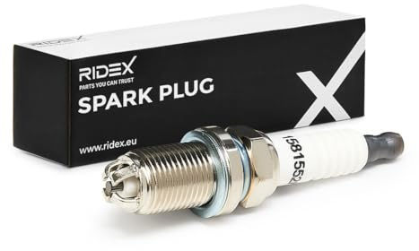 RIDEX 686S0081 Zündkerze Spanner Size: 16 mm Gewindelänge: 19 Kompatibel mit VW Golf IV Schrägheck 1J1 GOLF VI 5K1 Golf V Schrägheck 1K1 POLO 9N Polo Schrägheck 6R1, 6C1 TOURAN 1T1, 1T2