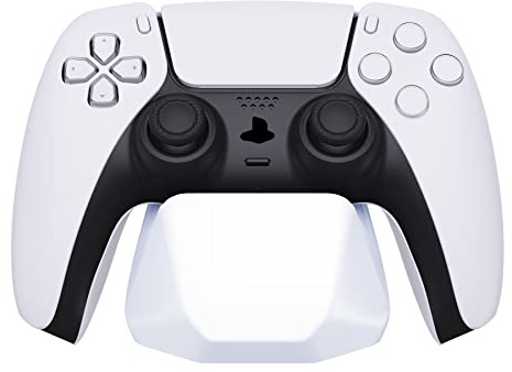 playvital Universal Game Controller Ständer für PS5/PS4, für Switch Pro | für Xbox Series X/S Controller, Gamepad-Standfuß, Display-Stand, Halterung Gamepad-Zubehör, Weiß