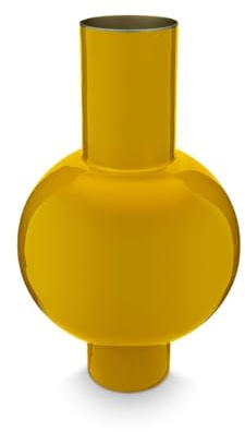 Pip Studio Vase Metal medium ockergelb 24 x 40 cm