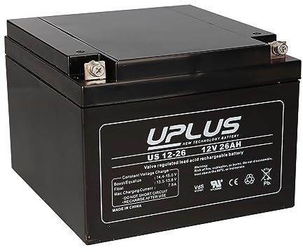 Bleiakku 12V 26Ah Batterie AGM US12-26 mit VdS passend zu 24Ah 26Ah 38Ah