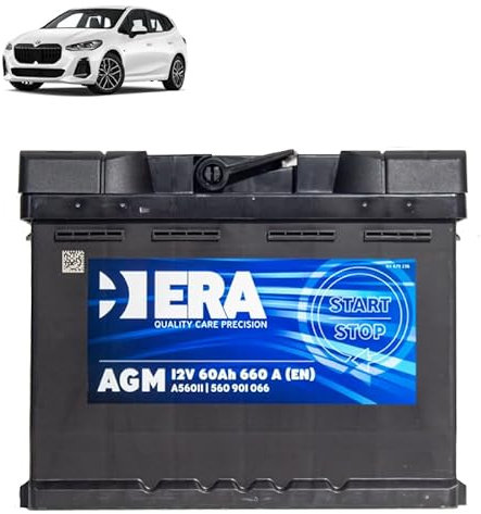 Batteria 60Ah A.G.M. per BMW Serie 2 223d Mild-Hybrid gasolio 2021+