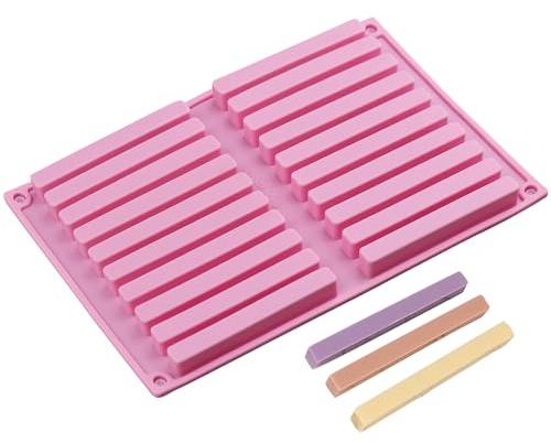 BFJ Moldes de silicona para palitos de chocolate, 2 unidades para palitos de golosinas para perros, caramelos duros, galletas de chocolate, ceras, mods de galletas, pretzel