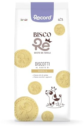 Record - BiscoRe Kekse für knusprige und natürliche Hunde. Snacks für gebackene Hunde, ohne Konservierungsstoffe oder Palmöl, leicht und verdaulich für einen gesunden und leckeren Snack | 2,5 kg,