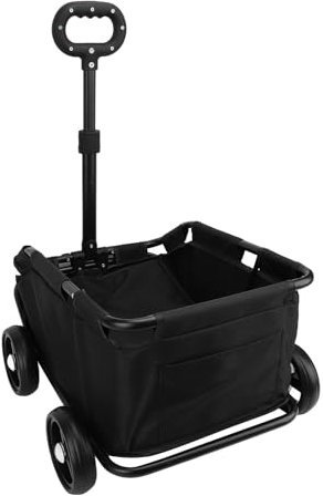 Poussette Légère pour Chien, Grand Espace de Transport en Tissu Oxford avec roulettes, Sac de Rangement à 45 Degrés, Ceinture de Sécurité pour Chat et Chien