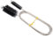 Drain Unblocker,Sink Pipe Cleaner Brush,200cm Double-Ended Flexible Drain Pipe Cleaner Brush,Hair Clog Removal Tool,Shower Sewer Unblockingtool,Bathroom Kitchen Toilet Plugged Hole Sewer Cleaning Tool