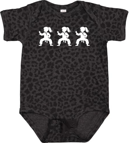 inktastic Karate Martial Arts Girls Baby Bodysuit 18 Months Black Leopard 452ef