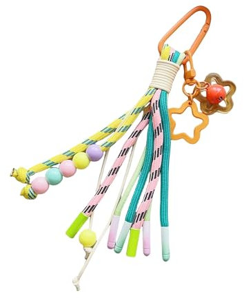 Generisch Handyanhänger Handy Universal Lanyard Handytasche Schlüssel Zubehör Zubehör Geschenk Anhänger(Orange)