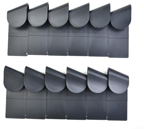 Organizer da cucina da parete, 12 pezzi, supporto per coperchi e pentole in ABS con funzione stabile per appendere e risparmiare spazio