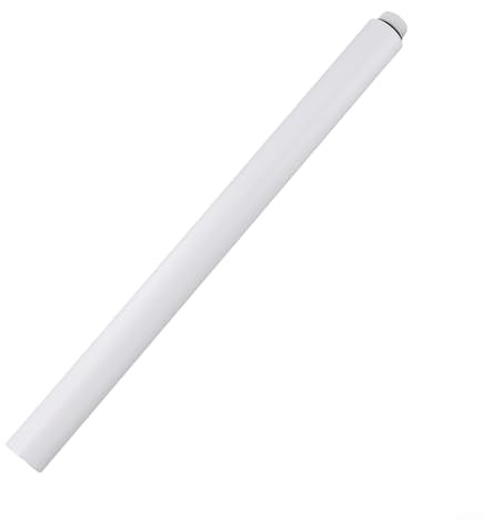 AugustknowU 30 cm Duschverlängerungsstange, Edelstahl-Material für Badewannen-Duschsystem-Installation, 18 mm Anforderung (weiß)