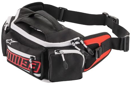 Alpinestars MM93 Borsa a tracolla, nero/rosso