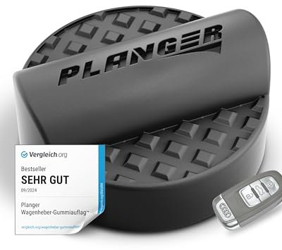 PLANGER® Wagenheber Gummiauflage Audi - (für einige Audi-Modelle) - Bruchsicher 3t (CURBY PAD flach, 1, Stück)