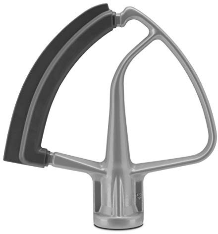 KitchenAid KFE5TS Subtle Silver Flex Edge Beater for KitchenAid 4.5 and 5 Quart Tilt-Head Stand Mixers