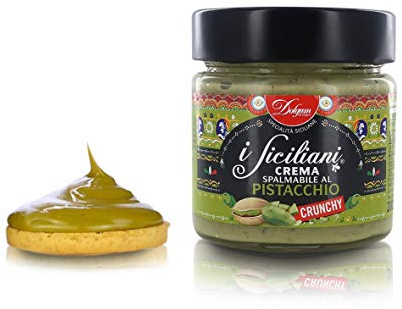 Dolgam Pistazienaufstrich Mit Gehackten Pistazien [Crunchy], 200g Glas