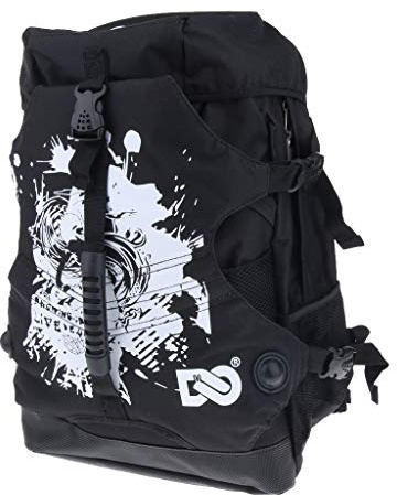 B Baosity Patinaje Patines Roller Skate Mochila Deportiva de Skate Línea Accesorios de Patinaje de Mujeres - Negro 1