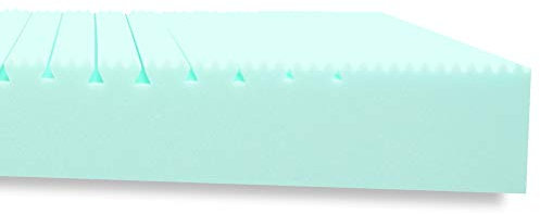 Dibapur EINS - 20 cm Höhe ca. Orthopädische Kaltschaummatratze H2 H3 1 Allergiker Geeignet Bezug Waschbar bis 60 C° Öko-Tex 100 Zertifiziert 1 Matratze = 2 Festigkeiten (140 x 200 cm)