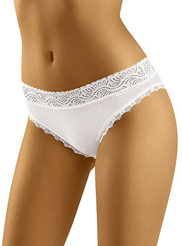 Wolbar Femmes Mini-Slips WB158, Blanc,M