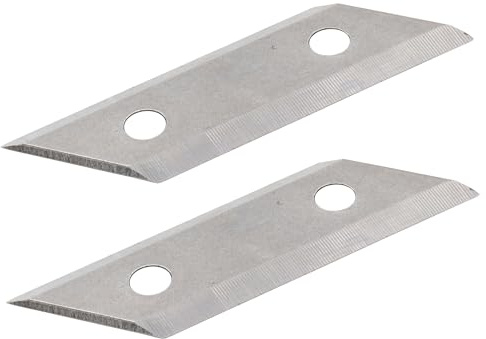 SECURA 2x Messer für Häcksler kompatibel mit AL-KO 325967 Ziehmesser 517828
