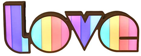 BYYLECL LOVE Lights skyltar, 3D LED dekorativa kärlek brev ljus skylt förlovning fest dekor, bröllopsskylt för alla hjärtans dag A