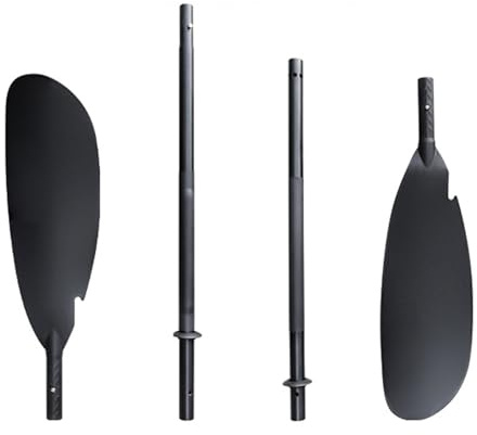Taruor Verstellbares -Paddel, Kajak Verstellbar Leicht Doppelpaddel Teleskoppaddel, Aluminiumlegierung, Stand-Up-Paddle-Board-Paddel, tragbares einziehbares Paddel