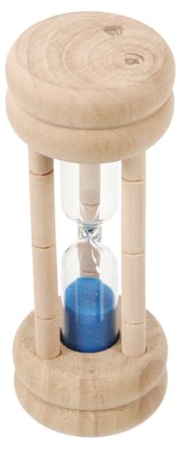 Healeved Kids Tooth Brushing Timer 2 Minute Hourglass Sand Timer for Oral Hygiene Training Portable Small Size Blue Design