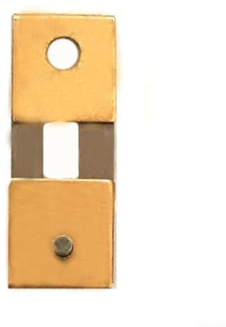 Zilimontt Mechanische Uhr schwingendes Federblatt, alte Uhrenschaukelblatt, schwingende Blätter, hängende Uhr, blockierte sortierte Uhr, Pendelfedern, hängende Uhrenteile (21 × 8 mm Doppelstück)