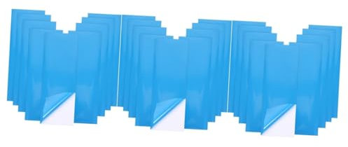 POPETPOP 60pcs Vinyl Pool Patch Kit Self-adhesive Repair Patch for Air Mattresses Portable Swimming Pool Inflatable Boats