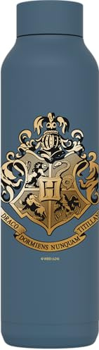 QUOKKA SOLID X HARRY POTTER | BOTELLA TÉRMICA DE ACERO INOXIDABLE DOBLE PARED | HP HOGWARTS