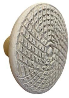 Pierre Ponce Naturelle Marocaine – M’hekka du Maroc | Exfoliant Pieds & Talons | Argile Ponce Artisanale | Soin Hammam & Beauté | Pierre Exfoliante en Terre Cuite | Accessoire Hammam Authentique