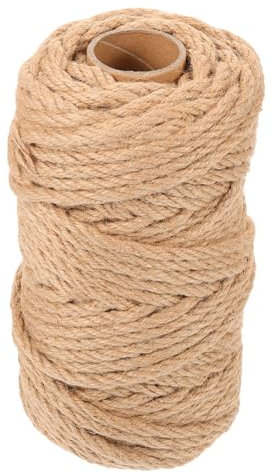 Supvox Sisal Seil Für Katzen Kratzbaum Handgefertigte Jute-Schnur Zum Reparieren Und DIY Dicker Haustierseil Für Kreative Anwendungen Und Katzenkratzmöbel