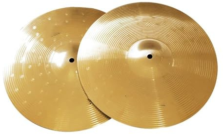 Messingbecken 14 Zoll Hi-Hat Für Jazz Drum Set Schlaginstrument Trommelbecken