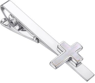 RunootPR Krawattennadel Kreuz Gold Silber Krawattenklammer Personalisiert