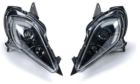 Motorcycle Head Lamp 5TG-84166-01-00 ATV Headlights Headlight Trim Covers For Raptor 700 700R 350 250 YFZ 450R 450X Wolverine 450 350 2006-2020 2021 2022 2023 2024 Headlights(Headlight)